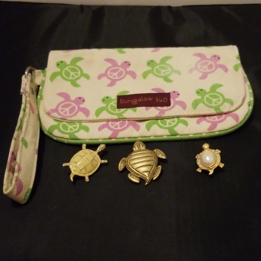 Wristlet and Tutle Pins